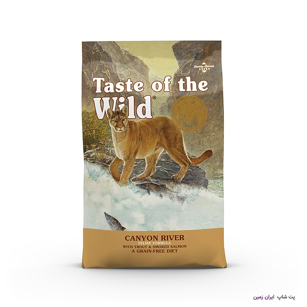 غذای خشک گربه  canyon river برند Taste of the wild