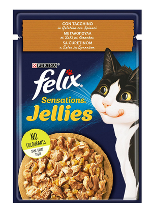 پوچ ژله sensation chicken carrot felix