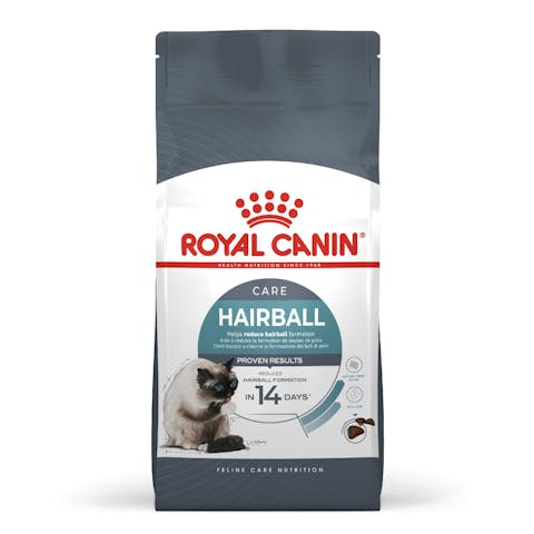 غذای خشک 2کیلویی رویال کنین مدل هیربال Hairball Care