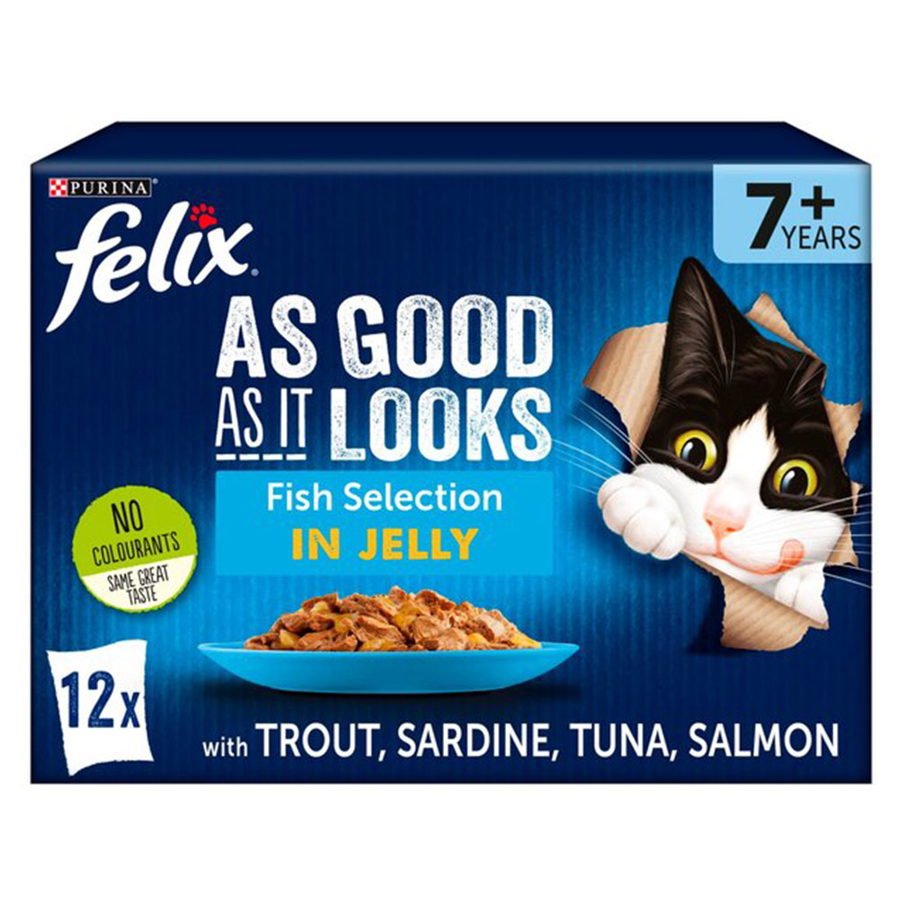 پوچ ژله felix ماهی مرکب 85 گرمی