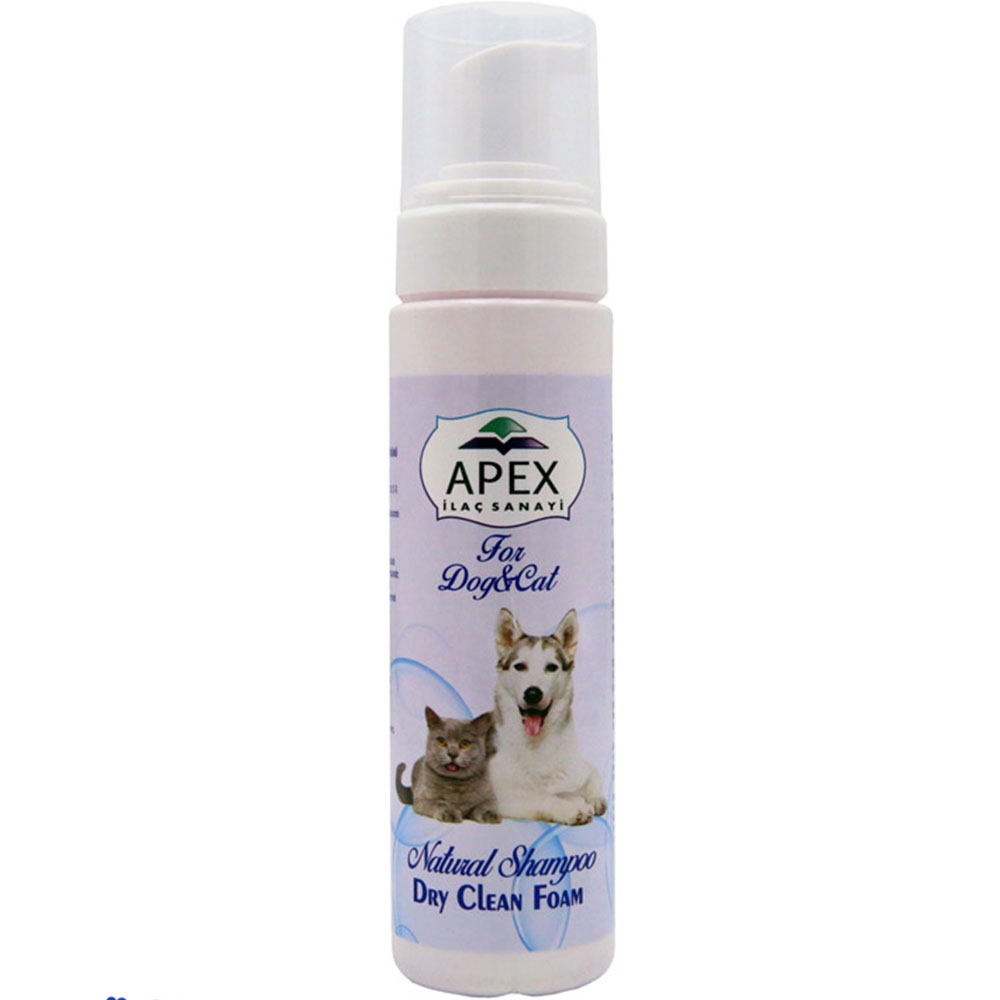 فوم شوینده apex سگ و گربه ( بدون نیاز به آبکشی)